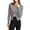 Gray, variant on Cardigan for Women Spring Long Sleeve Button Down Work Office Sweaters Cute Winter Jacket Gray L