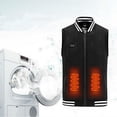 thumbnail image 4 of Para Hombres Y Mujeres, Chaleco Calefactor Eléctrico Con 3 Niveles De Calefacción, Chalecos Calefactores Impermeables Yuarrent HA046122-02, 4 of 6