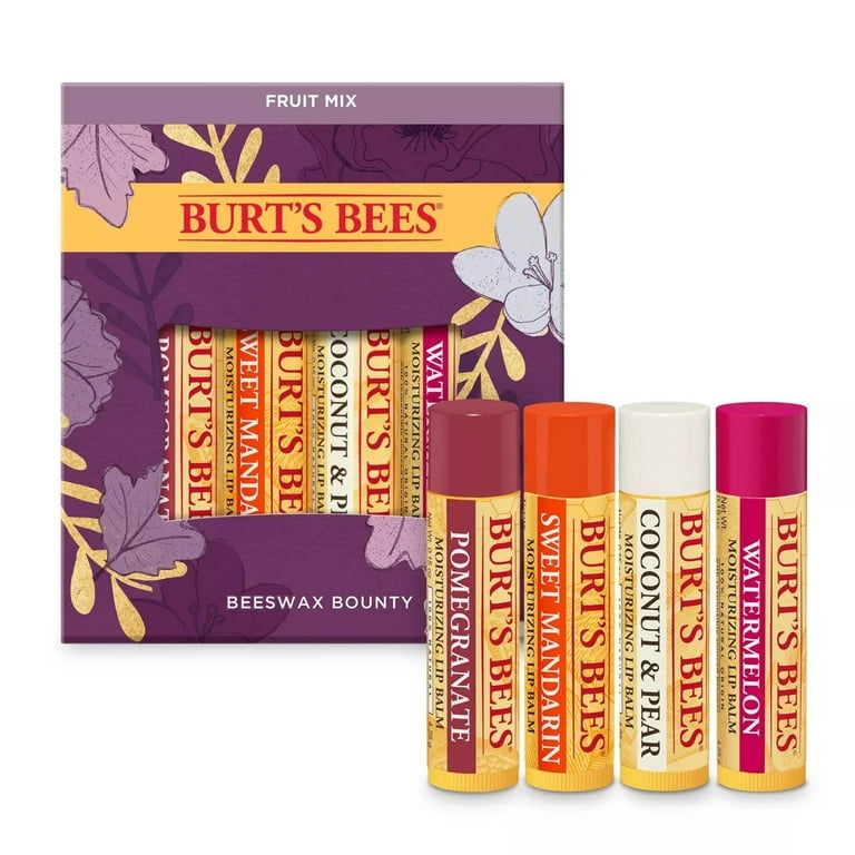 Beeswax Bounty Fruit Mix Lip Balm Gift Set