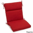 thumbnail image 5 of 22-inch by 45-inch Spun Polyester Outdoor Squared Seat/Back Chair Cushion-Color:Lemon, 5 of 5