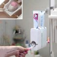 thumbnail image 3 of opvise Bathroom Wall Mount Rack Automatic Toothpaste Dispenser Brush Holder, 3 of 6