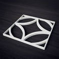 thumbnail image 4 of Ekena Millwork 7 3/8"W x 7 3/8"H x 3/8"T Extra Small Crosby Decorative Fretwork Wall Panels in Architectural Grade PVC, 4 of 9