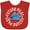 Red, variant on Inktastic Future Pilot Boys Airplane Flying Boys Baby Bib