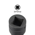 thumbnail image 3 of 3/4" Drive 17mm 12-Point Impact Socket, CR-MO Steel 56mm Length, Standard Metric Sizes, 3 of 5