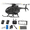 Black, variant on 1/16 Scale F119S MD500 RC Helicopter, 250-Class 2.4G 9CH RC Military Helicopter Model With GPS And Flybarless Rotor Head, 6G/3D Switchable Modes (RTF Version)