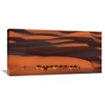 thumbnail image 1 of Global Gallery Yann Arthus-Bertrand,'Camels Crossing Amber Dunes, Mauritania' Stretched Canvas Artwork, 1 of 3