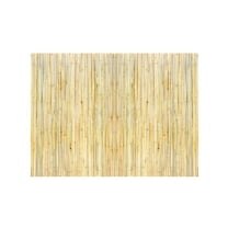 KFFKFF Bamboo Privacy Barrier, Sustainable Bamboo Fencing 4ft Height x 6ft Length x 0.75in Depth, Aesthetic Bamboo Screen for Gardens, Backyards, Balconies, Patios, Pool Areas
