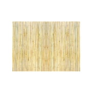 KFFKFF Bamboo Privacy Barrier, Sustainable Bamboo Fencing 4ft Height x 6ft Length x 0.75in Depth, Aesthetic Bamboo Screen for Gardens, Backyards, Balconies, Patios, Pool Areas