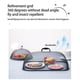 thumbnail image 4 of Advancent Cubierta para alimentos, mano de obra, accesorios multiusos para el hogar, tienda antivoladora, utensilios de cocina, pantalla redonda, Mostrada Blanco, 4 of 6