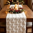 thumbnail image 5 of 72x13Inch Sequined Glitter Tablecloth,Christmas Party Iridescence Shining Table Cloth, Fabric Spark Decor For Birthday Holiday Christmas Party Decoration (White), 5 of 8