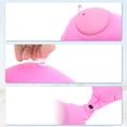 thumbnail image 4 of Unique Bargains Travel Pillow Press to Inflate Neck Pillow Pink 15.75"x11.02", 4 of 7