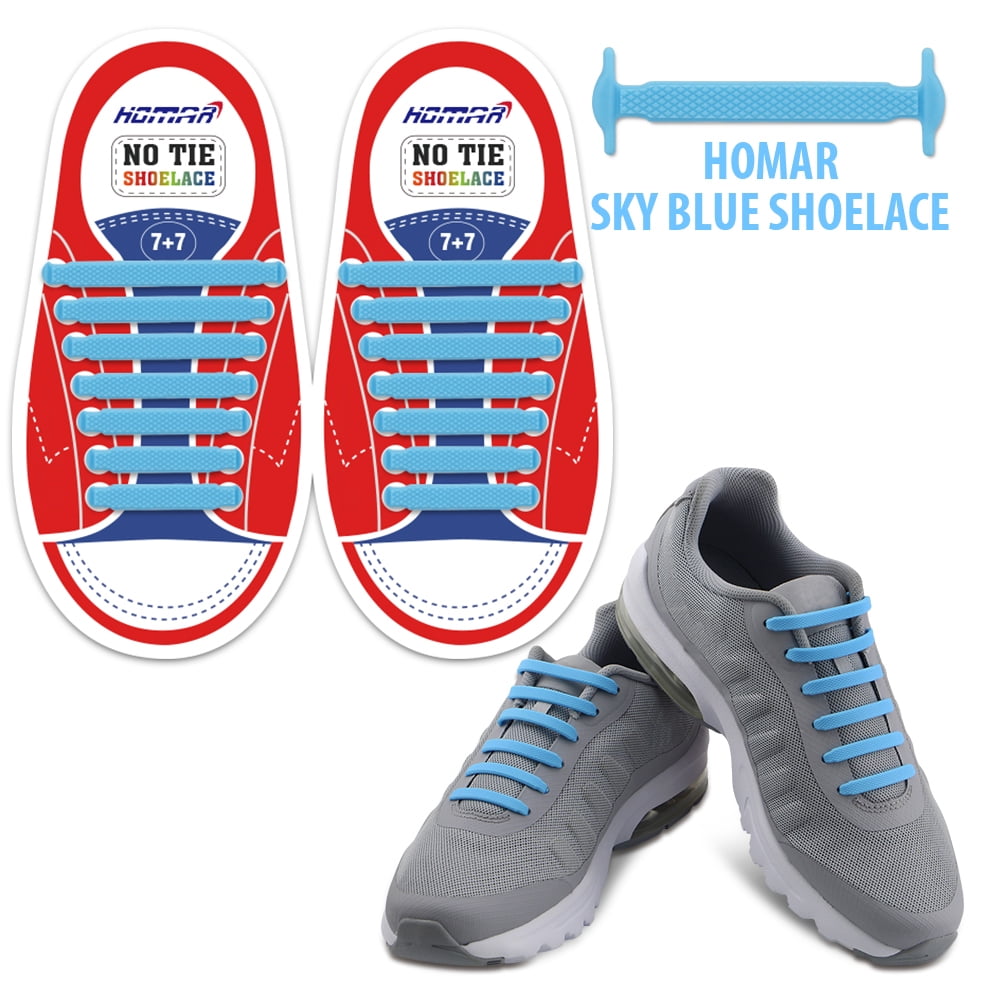 sky blue shoe laces