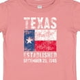 thumbnail image 4 of Inktastic Established December 29, 1845 Texas Flag Boys or Girls Baby T-Shirt, 4 of 5
