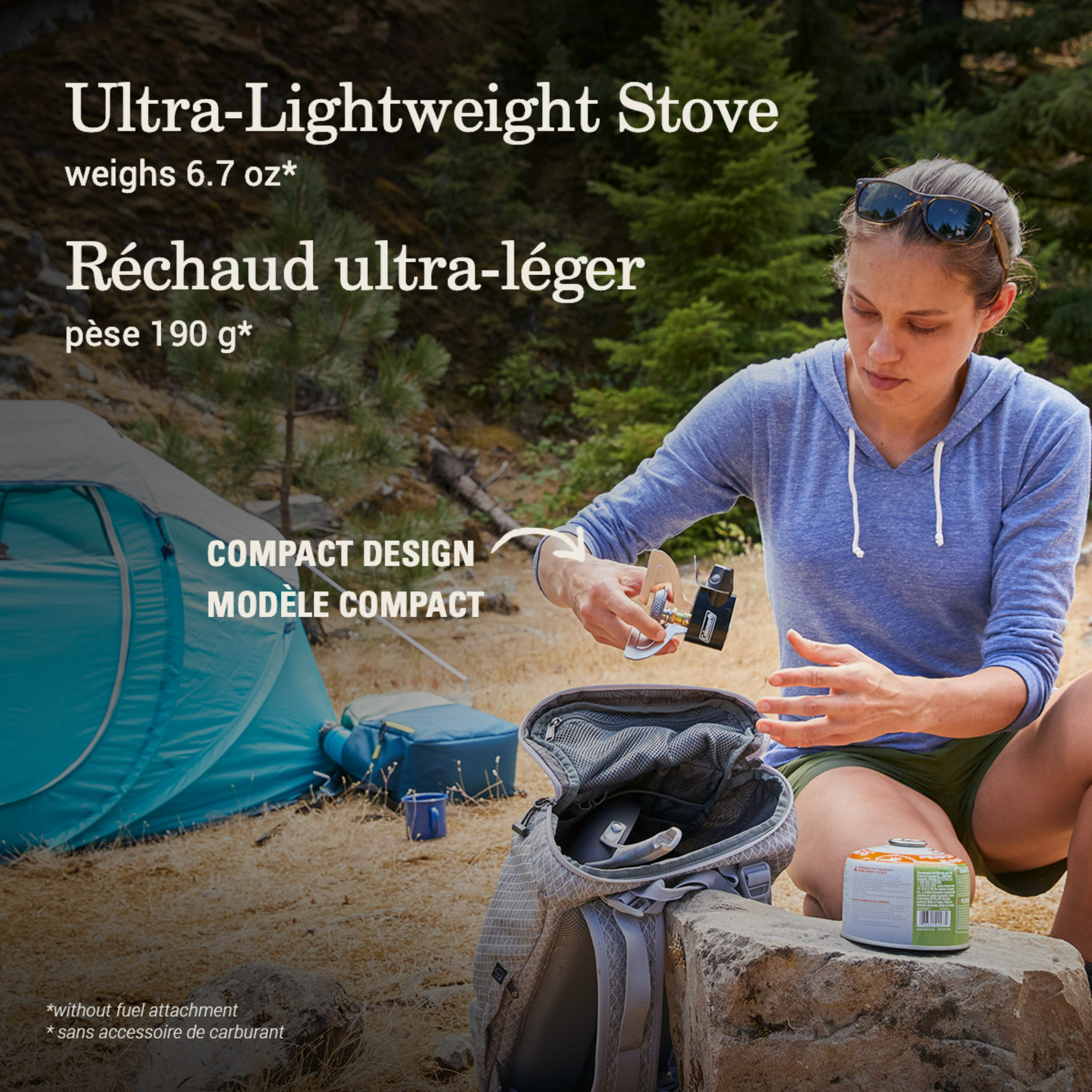 Coleman Classic 1-Burner Backpacking Stove, Black