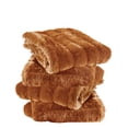 thumbnail image 2 of Home Soft Things Super Soft Decorative Pillow Covers, Set of 4, 20x20 inches, Honey Ginger, 2 of 2