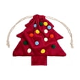 thumbnail image 3 of Fufafayo Christmas Tree Drawstring Bag Ornaments Hanging Decorations Window Party Decor Cute Tree Shaped Gift Bag for Indoor Outdoor Xmas Holiday Party Atmosphere Decor, 3 of 7