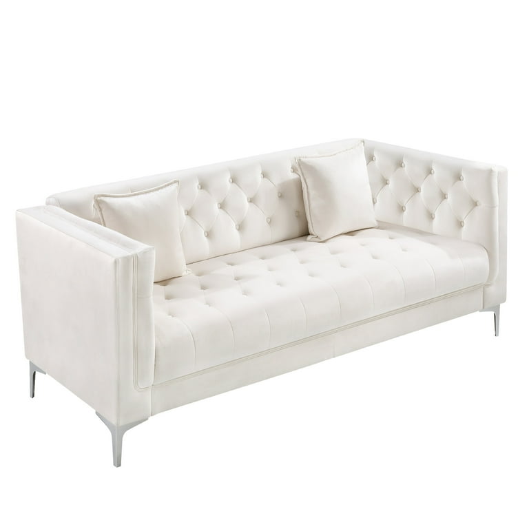 White 3 seater sofa sale
