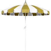 HAOYUAN 8Ft Patio Pagoda Umbrella, UV Protect Pool Umbrellas with Heavy Duty Pole, Outdoor Market Umbrella for Holiday Garden Backyard