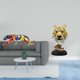 thumbnail image 2 of Estatua de tigre, escultura, figura de animal caminando, adorno decorativo moderno para escritorio, entrada, sala de estar, estantería, mesa, pasillo., 2 of 8