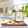 thumbnail image 5 of FREEAMG {name } Absorbent Dish Drain Mat,18"x24" Dish Drying Mats for Kitchen Counter,Dish Drying Pads for Sinks,Draining Racks, 5 of 7