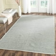 thumbnail image 4 of SAFAVIEH Boston Angelica Diamond Trellis Cotton Runner Rug, Grey, 2'3" x 7', 4 of 9