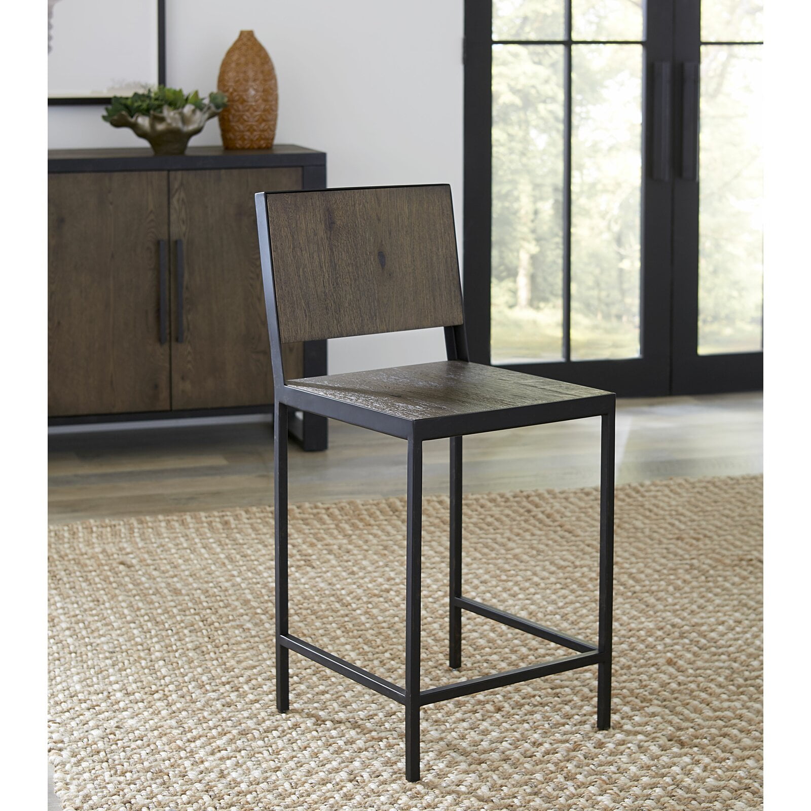27'' Counter Stool, Weight Capacity (lbs) 500, All steel surfaces are