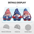 thumbnail image 3 of Fotbe Cute Gnomes in USA1 Alfombrilla de Secado para Cocina con Estampado, 18x24 Pulgadas, 3 of 7