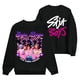 thumbnail image 1 of Pop cazadora para niña Demon Hunters Boys Girls Fashion Round-Neck Sweatshirt Streetwear Soft Comfortable Long Sleeve Hoodie for Daily Wear Spring Fall Winter （Black）, 1 of 4