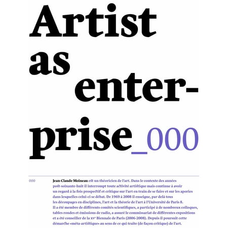 Artist as enterprise - eBook