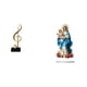 thumbnail image 1 of Figura decorativa de escritorio con forma de nota musical, letrero de mesa, decoración de escritorio de acrílico, material creativo de resina y acríli, 1 of 8