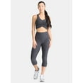 thumbnail image 5 of Athletic Works Women's and Women's Plus ButterCore Capri Leggings with Pockets, 21" Inseam, Sizes XS-4X, 5 of 7