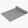 thumbnail image 2 of Gaiam Premium Print Yoga Mat, 6mm, Plum Impression, 2 of 3