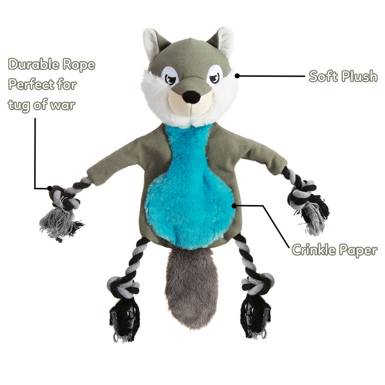 Kitsin Stuffingless Squeaky Dog Toys