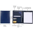 thumbnail image 3 of LAICAIW Petit Portefeuille de Tablettes, Mini Organisateur de Portfolio pour Tablettes (Bleu (ver.4)), 3 of 4