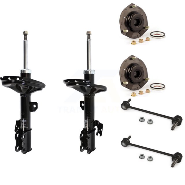 Transit Auto Front Strut TQ Link Kit and Mount for Car Lexus RX350 Toyota Highlander RX330 RX400h - Left Right Side (Driver Passenger) KSS-107022