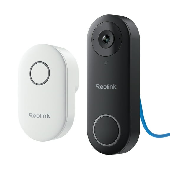 Restored Reolink Video Doorbell PoE Camera Chime 180° 5MP IP Security Camera Outdoor 2-Way Talk Local Storage (Refurbished)
