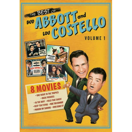 The Best Of Abbott & Costello: Vol. 1 (DVD) (Tna Best Of The Bloodiest Brawls Vol 2)