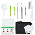 thumbnail image 1 of Kit para retirar garrapatas AHHOMATATA, set de acero inoxidable 10 en 1, 1 of 7