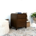 thumbnail image 7 of Arton Mid Century Solid Wood Walnut Nightstand Bed Side Tables with 3 Drawers, 7 of 7