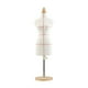 thumbnail image 1 of Maniquí de moda decorativo para vestido de muñeca, modelo de mini modista, soporte decorativo 46 cm con base redonda, 1 of 9