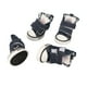 thumbnail image 1 of 4 Uds. Zapatos de lona para cachorros, bonitos y elegantes, antideslizantes, transpirables, cómodos, Protector de patas para mascotas para perros pequeños, mascotas 4#, 1 of 5