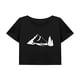 thumbnail image 1 of Camiseta corta con cuello redondo para mujer, para desplazamientos, senderismo en la calle, mujer L, 1 of 7