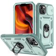 thumbnail image 1 of Funda resistente para iPhone 14, 13, 12, 11 Pro Max, X, Max, 14Plus, con cámara y soporte giratorio de 360 grados, resistente a los golpes, 1 of 4