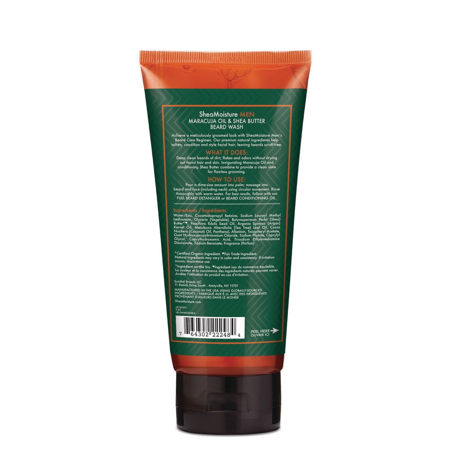 SheaMoisture Maracuja Oil and Shea Butter Beard Wash