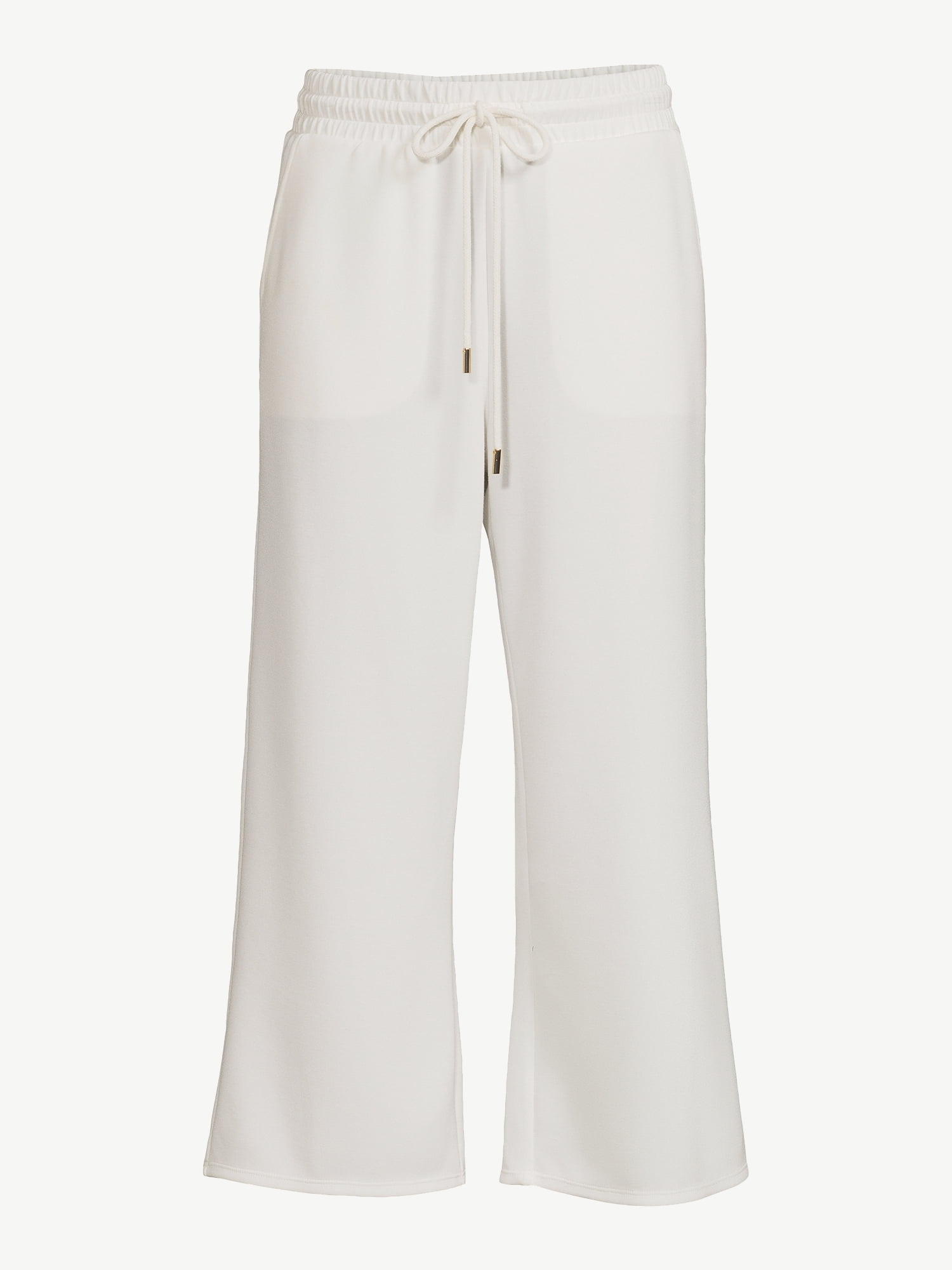Scoop Women's and Women's Plus Ultimate Scubaknit Cropped Sweatpants, Sizes XS-4X