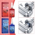 thumbnail image 2 of Thread Locker Blue Loctite 243 - Removable Threadlocker Metal Glue for Nuts, Bolts, Fasteners Medium Strength Screw Compound to Prevent Loosening & Corrosion 1.69 Oz/50 ml, 2 of 9