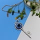 thumbnail image 2 of Joyas Mujer Con Collar Y Pulsera Y Aretes De Ojo Turco Conjunto, 2 of 5