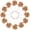 Champagne, variant on 12-Pack Flower Lapel Pins for Men, Golden Leaf Rose Boutonnieres Pin Wedding/Dance/Party, Mens Suits Satin Corsage Hat [Orange]