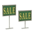 thumbnail image 2 of Retail Rack Chrome Frame Magnetic Base Sign Holder, 5" x 7" Card Display, 9.5" H - 20 Pack, 2 of 5