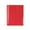 Red, variant on Plastic Folders With Pockets Heavy Duty Polypropylene For Students Classroom Homework